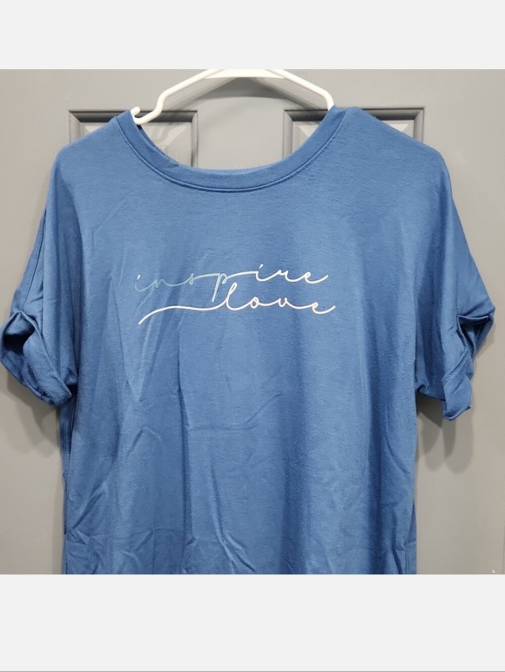 New Directions Blue Inspire Love Top medium